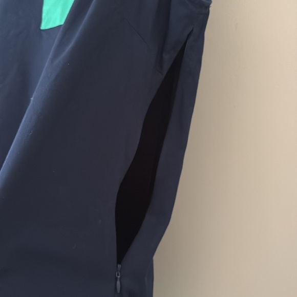 Sail To Sable STS Color Block Tunic Shift Dress Navy Kelly Green Size XS - Picture 8 of 13